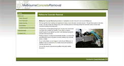 Desktop Screenshot of concreteremoval.com.au