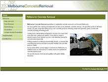 Tablet Screenshot of concreteremoval.com.au